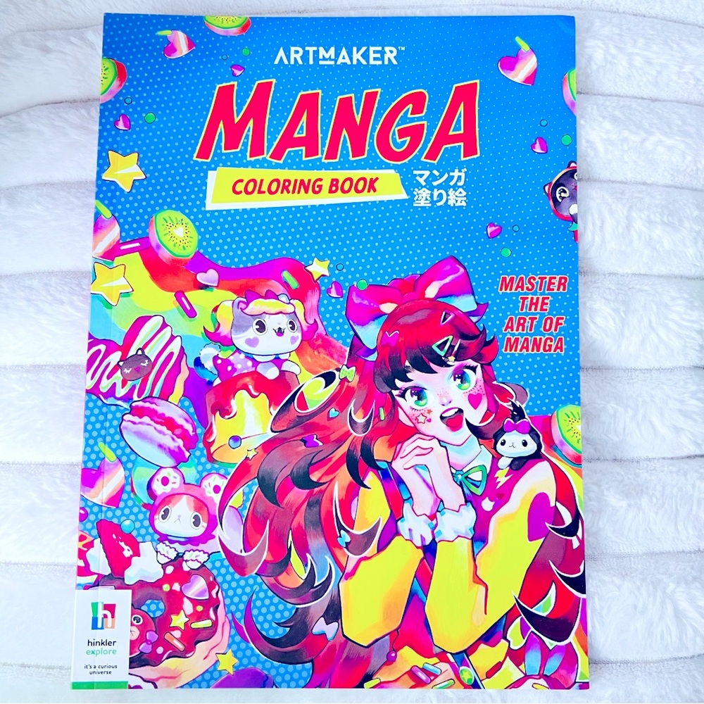 Manga coloring Book